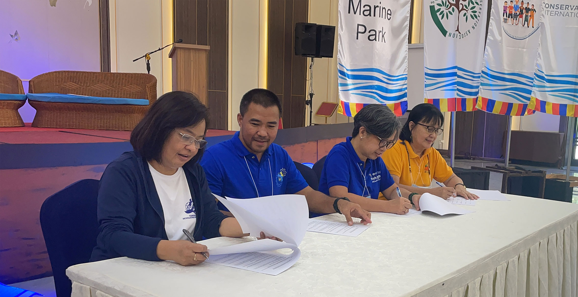 CSOs come together and pledge their commitment for the protection of the West Philippine Sea