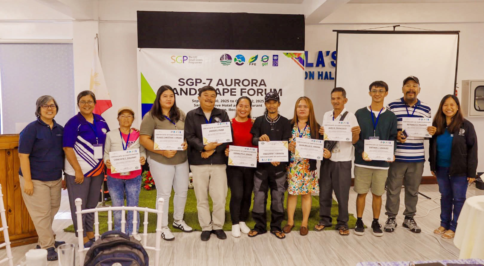 SGP-7 Grantees Strengthened Through Capacity-Building Training in Aurora